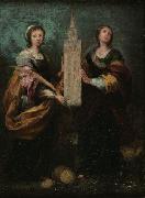 Bartolome Esteban Murillo St. Justa and St. Rufina oil painting reproduction